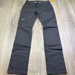 Arborwear Womens Charcoal Gray Stretch Ground Flex Chino Pants Size 4Wx32L NWT